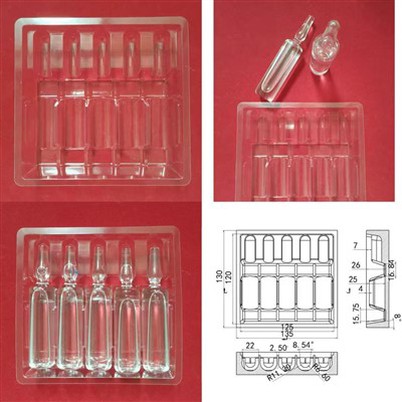 מגש שלפוחית 20 מ"ל 5 אמפולות