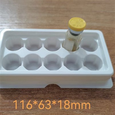 בקבוקון מגש רפואי מפלסטיק